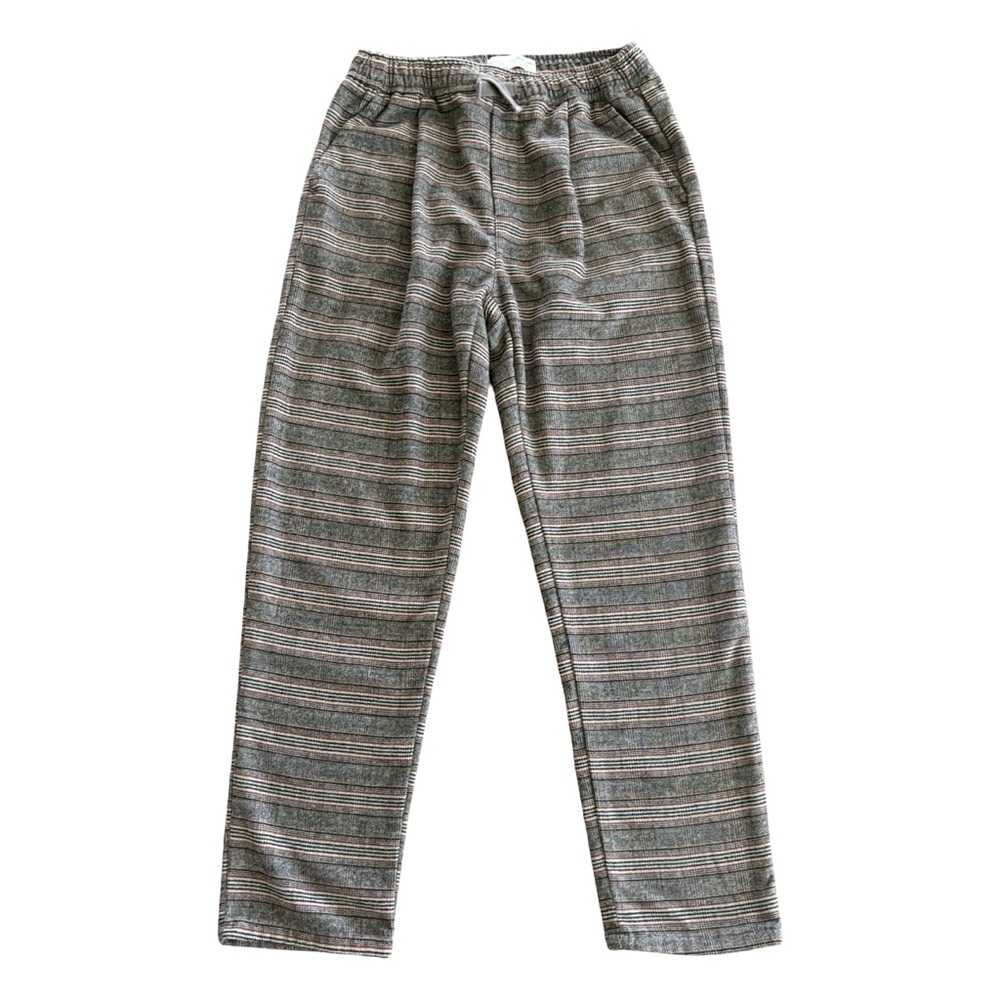 Zara Unisex Striped Knit Lounge Pants I-0334